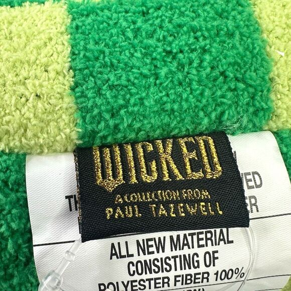 Target x Wicked by Paul Tazewell Elphaba Checkmat Throw Pillows 17” x 17” - 2 Ct
